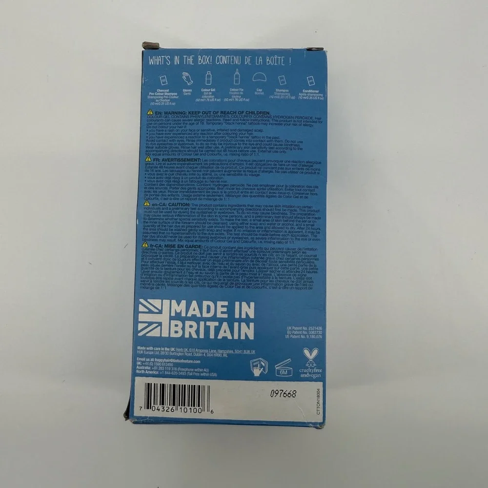 Tints of Nature 5D Light Golden Brown‎ Permanent Hair Colour Vegan Cruelty-Free